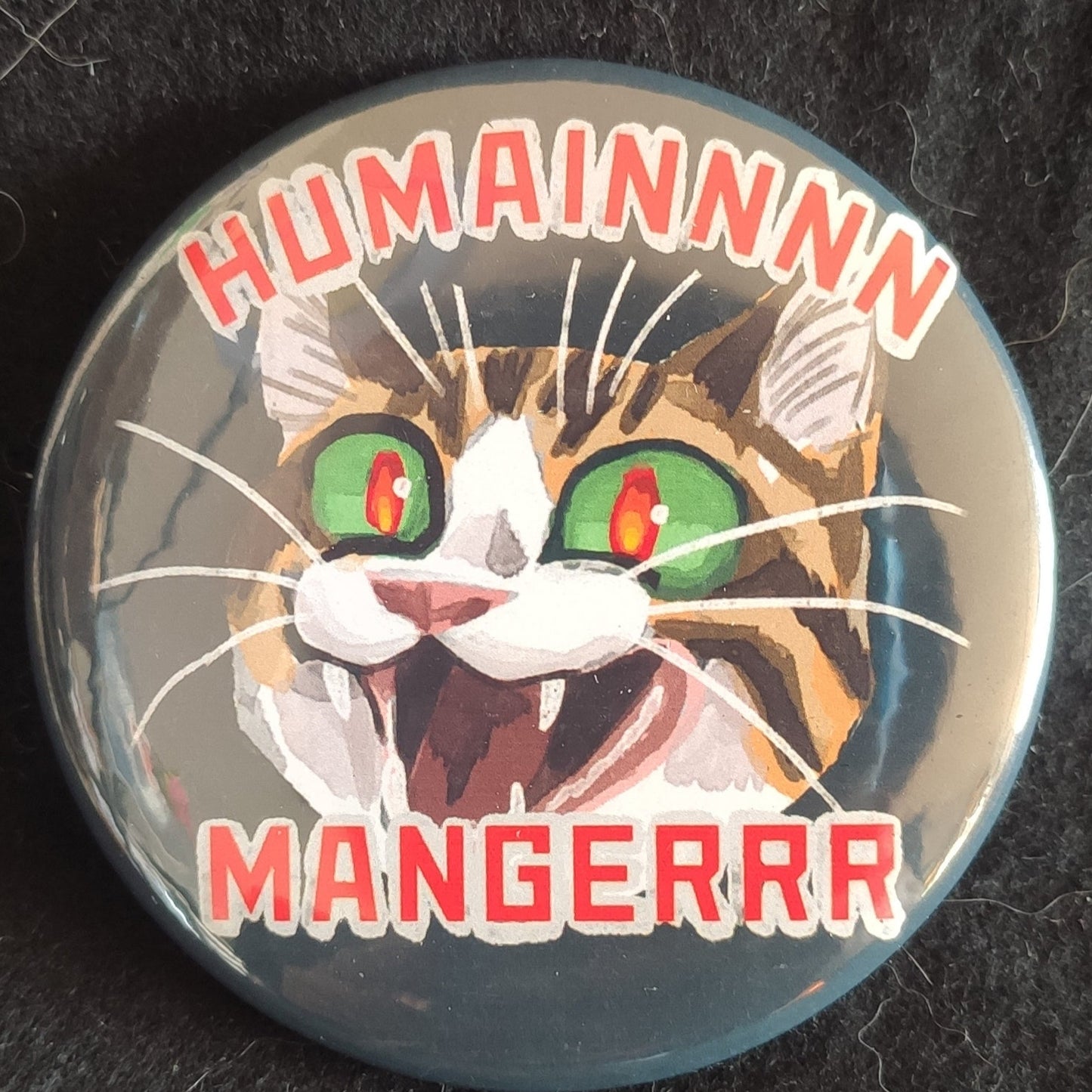 Badge Humain Manger
