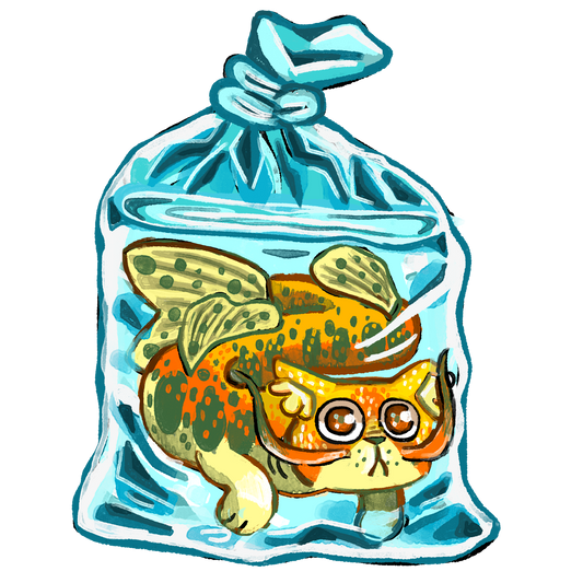 Sticker poisson chat