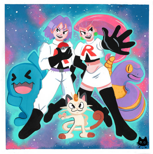 Print team rocket